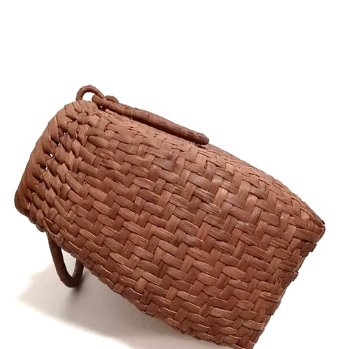 山葡萄バッグ台形網代 かごバッグ 山葡萄バッグ魅力 通販  