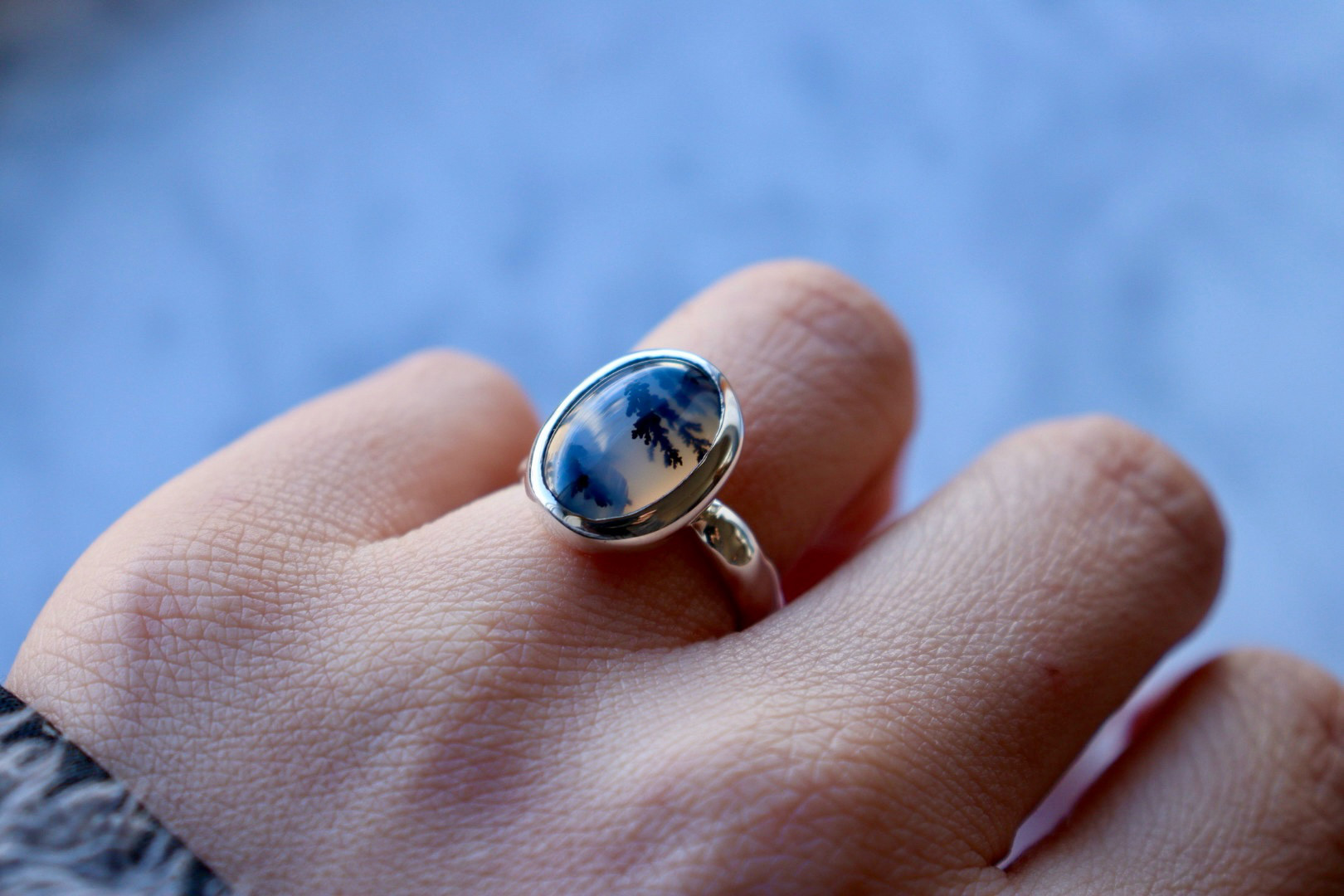 モンタナモスアゲート　溶けだすシリーズ