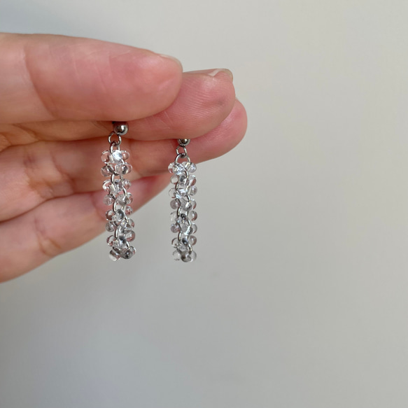 ピアス/イヤリング ピアス（スタッド・一粒） _pipu. handmade acce 通販 18007205｜Creema(クリーマ)