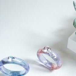 water ring／ピンク×パープル 16枚目の画像