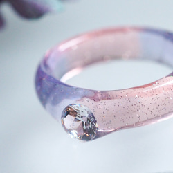 water ring／ピンク×パープル 9枚目の画像