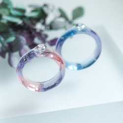 water ring／ピンク×パープル 13枚目の画像