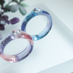 water ring／ピンク×パープル 15枚目の画像