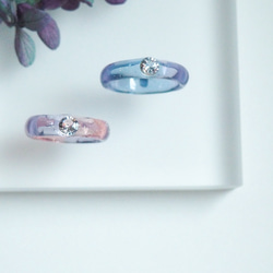 water ring／ピンク×パープル 12枚目の画像