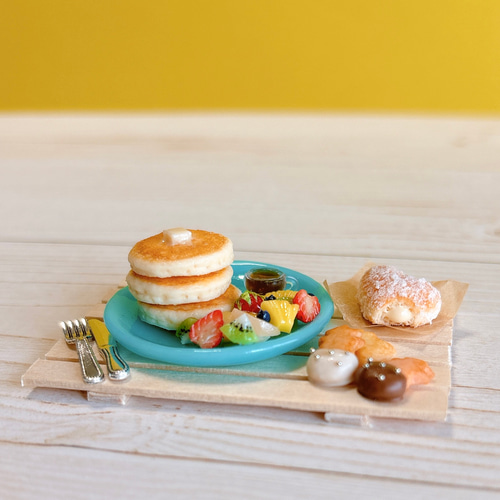 ミニチュア ハワイアンパンケーキセット その他置物 megu