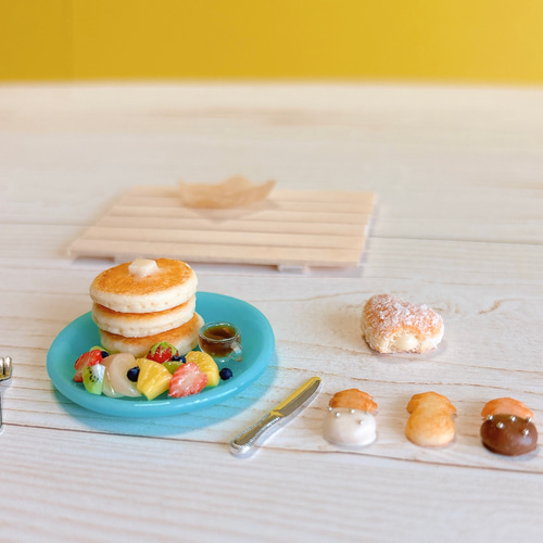 ミニチュア ハワイアンパンケーキセット その他置物 megu