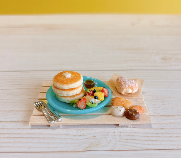 ハワイアンパンケーキセット ミニチュア ハワイアンパンケーキセット その他置物 megu miniature