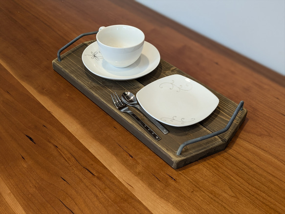 金属製 トレイ 23.5cm フランスアンティーク | OGISHIMA COFFEE