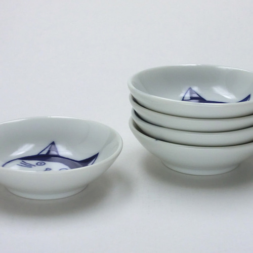 有田焼・陶器製菓子器（1個）六角皿（2枚）3点セット