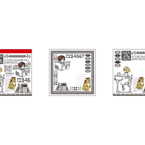 AN065-0009 ましかくメモ帳「読書」 メモ帳 ant!ant!!ant!!! 通販