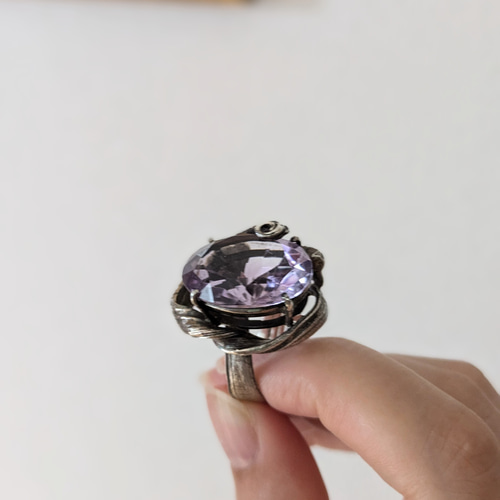 マキ アメジスト シルバーリング シルバーリング マキ アメジスト