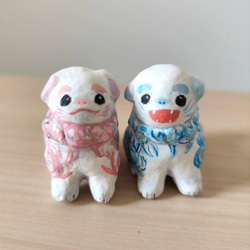 小さな守護ワン狛犬さん その他人形 ひなき 通販 18009383｜Creema