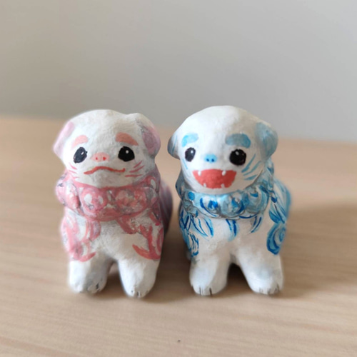 小さな守護ワン狛犬さん その他人形 ひなき 通販 18009383｜Creema