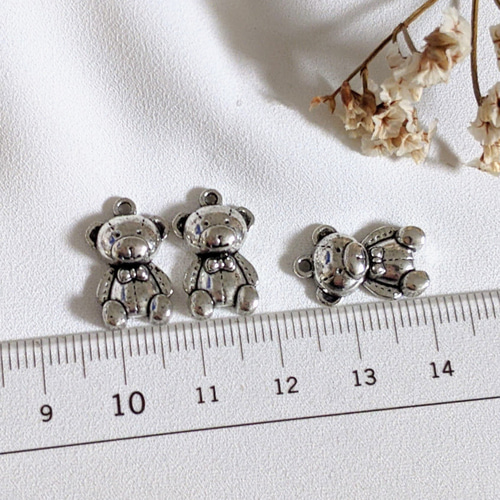NO.2931✤チビくま ハンドメイド チャーム パーツ NO.2931✤チビくま ハンドメイド チャーム パーツ NO.2931✤チビくま