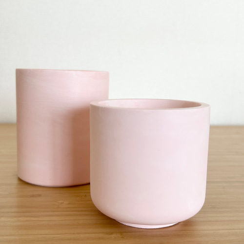 優しさと愛を♡ピンク色ののジェスモナイトキャンドルホルダー&ソイ