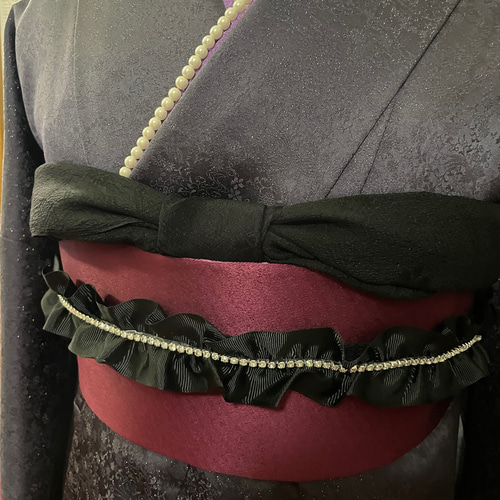 帯締め帯揚げ重ね襟 アイボリー パールフリル付き セット 楽天市場