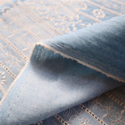 ★★★ 生地サンプル（刺繍生地・無地・デニム系）★★★ 生地サンプル（刺繍生地・無地・デニム系）