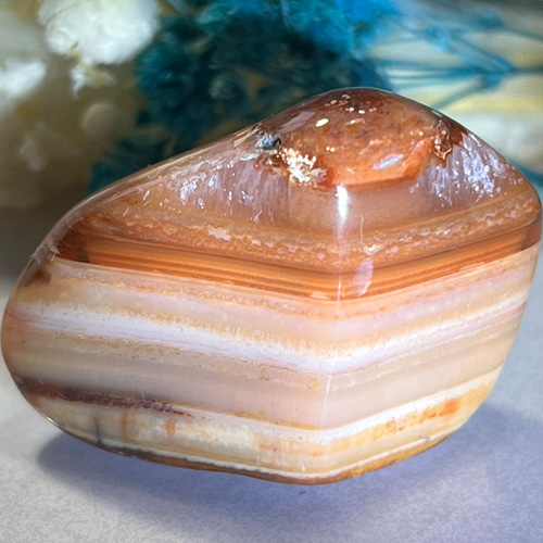 守護石✨ サードオニキス 瑪瑙 原石 タンブル 天然石 東洋占星術師の娘 