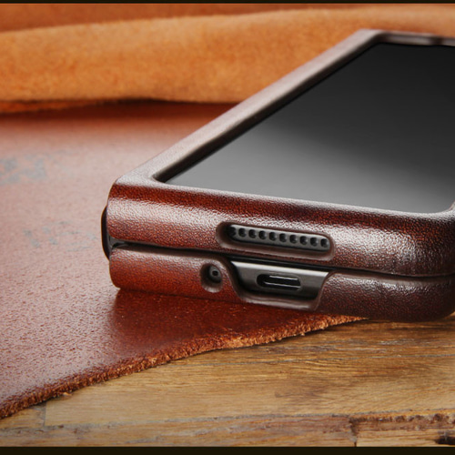 WINGLIDE galaxy z flip6 ケース flip5 本革 栃木レザー 背面