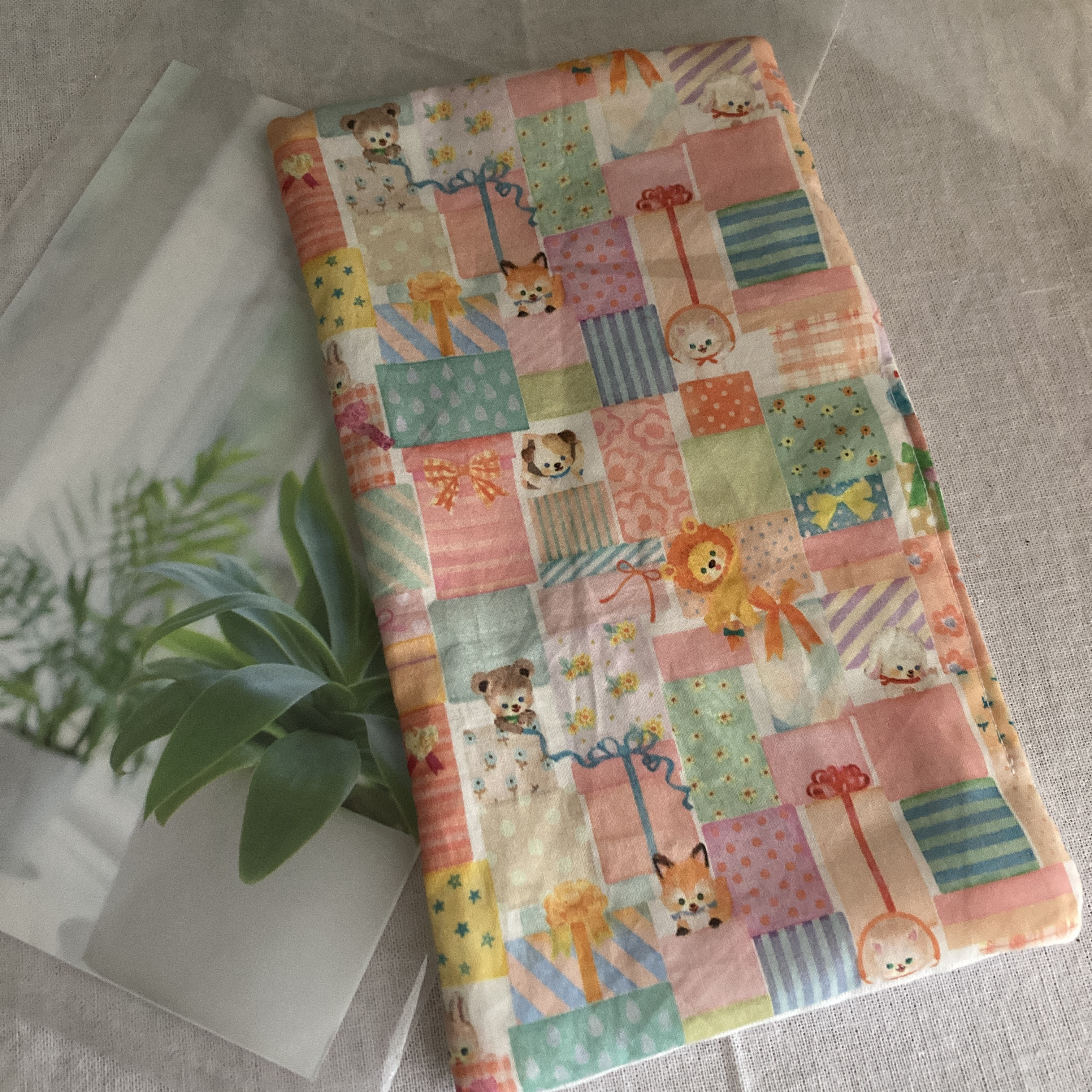 ユキエモン♡ハンカチ♡yukiemonパズルピンク♡フランシュリッペ