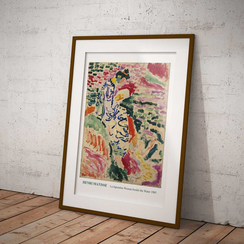 アンリ・マティス スマイヤー 2人の踊り子 リトグラフ 版画 額縁