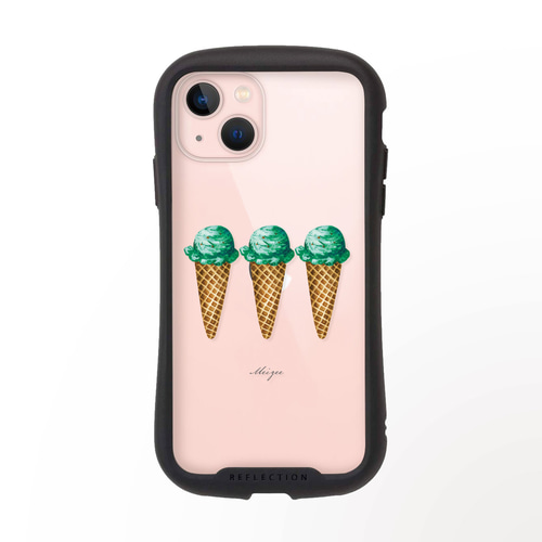 チョコミント 全機種対応 スマホケース / iPhone グリップケース