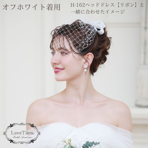 バードケージベール VBC-01|結婚式 ウエディング 網 白 黒