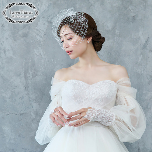 バードケージベール VBC-01|結婚式 ウエディング 網 白 黒 バードケージベール VBC-01|結婚式 ウエディング 網 白 黒