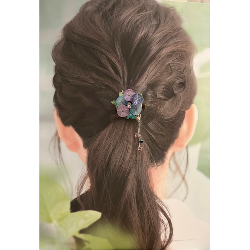 新作♪初夏デザイン お花レジンヘアクリップ 2個セット 新作♪初夏デザイン お花レジンヘアクリップ 2個セット ハンドメイド