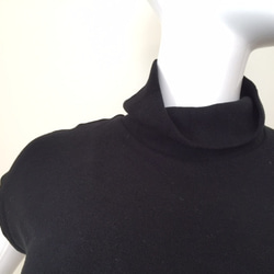 在庫処分セール！！￥11,200→￥1,100-　ハイネックトップスBLK BRN 8枚目の画像