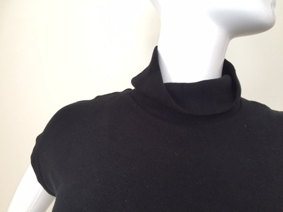 在庫処分セール！！￥11,200→￥1,100-　ハイネックトップスBLK BRN 8枚目の画像
