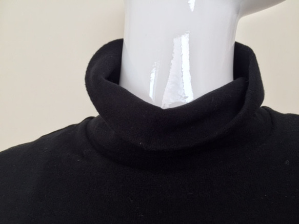 在庫処分セール！！￥11,200→￥1,100-　ハイネックトップスBLK BRN 12枚目の画像