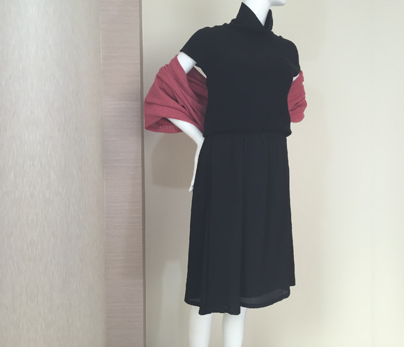 在庫処分セール！！￥11,200→￥1,100-　ハイネックトップスBLK BRN 6枚目の画像