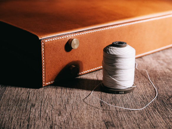 【カスタマイズブッテーロ】手縫いクラシックブリーフケース 