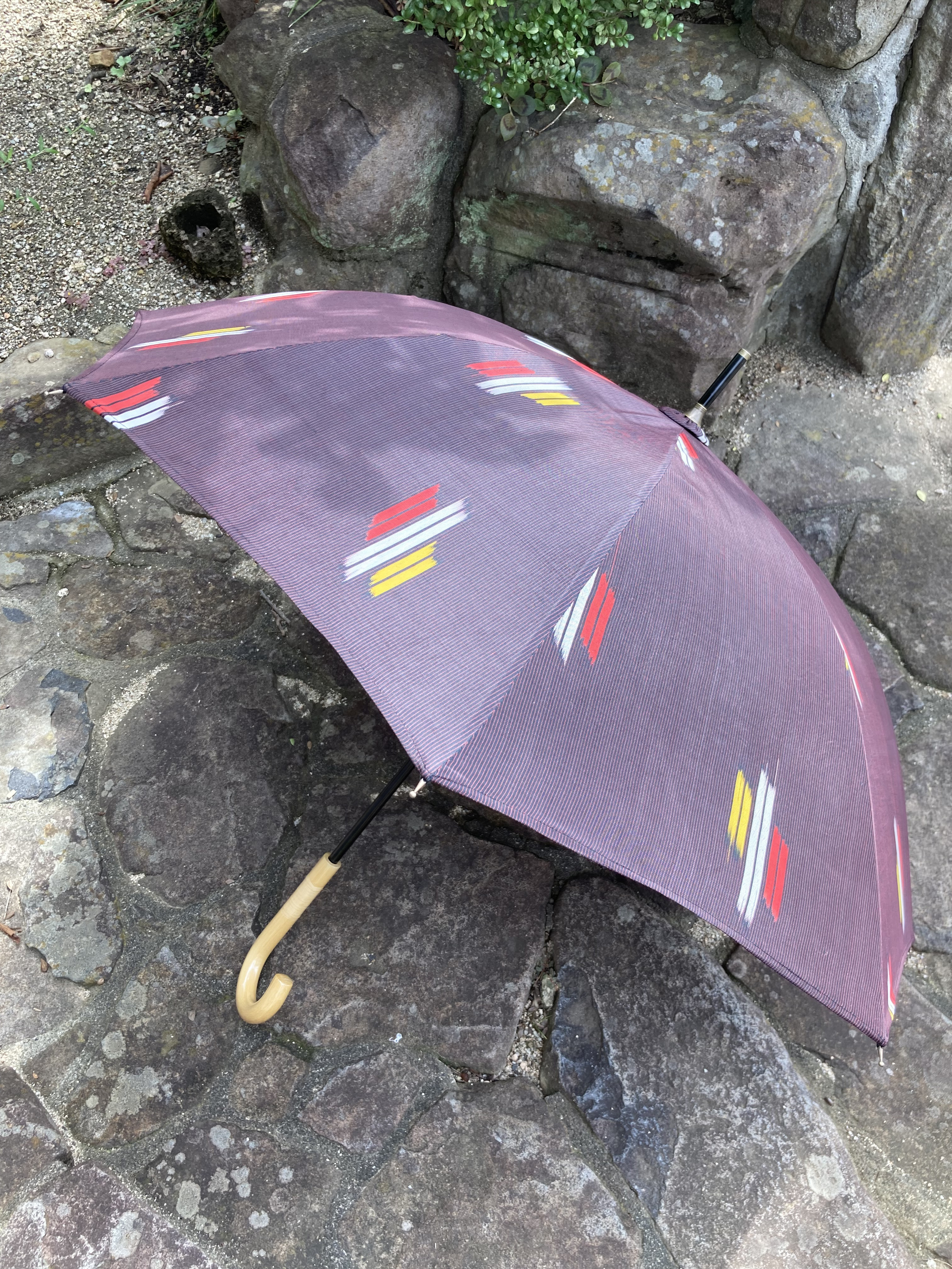 着物リメイク　日傘