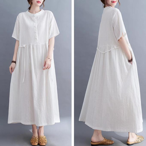 夏の新作、ワンピース、レディース、 ゆったり、ホワイト 人気・おすすめ｜使いやすい・旅行におすすめ 品質保証 全国発送