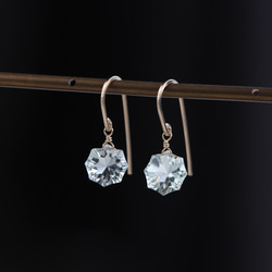 14kgf- green amesyst 耳環 第3張的照片