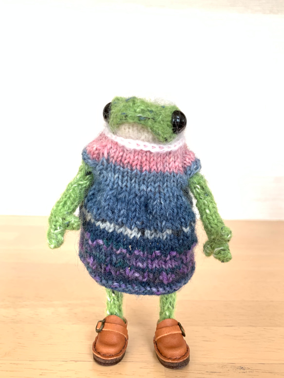 カエルの編みぐるみ あみぐるみ 白羽工房 通販 18012419｜Creema(クリーマ) 