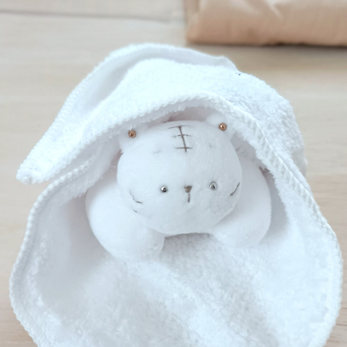 トラchiのぬいぐるみチャーム！┃ホワイトタイガー ロボット