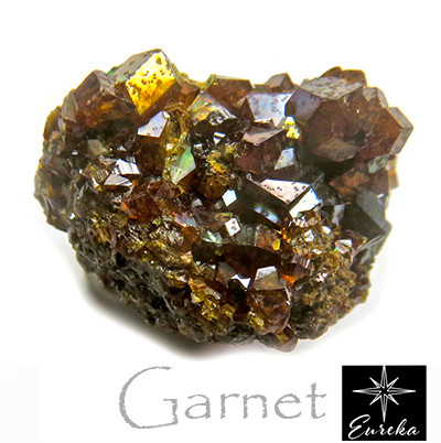 ガーネット ト 原石 結晶原石 レインボーガーネット ルース 天然石 1月 誕生石 trg403