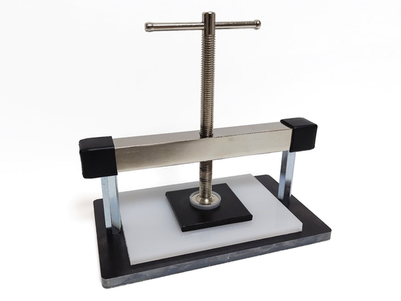 簡易型 組み立て式 スクリュー式 ハンドプレス機 レザークラフト 刻印