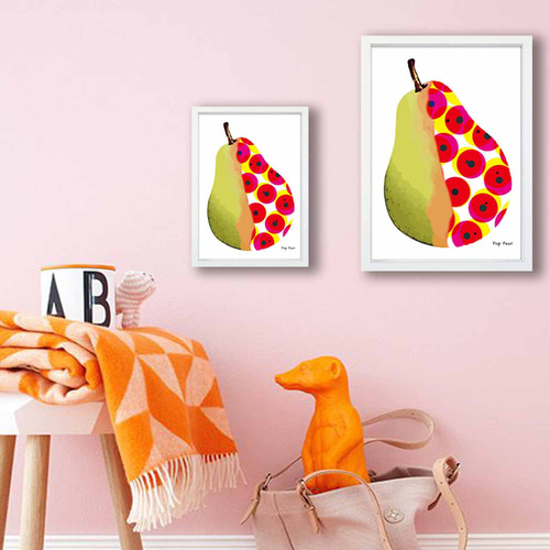 ポップピアー フルーツ イラスト ポスター A4 A3 A2 A1 アート アート