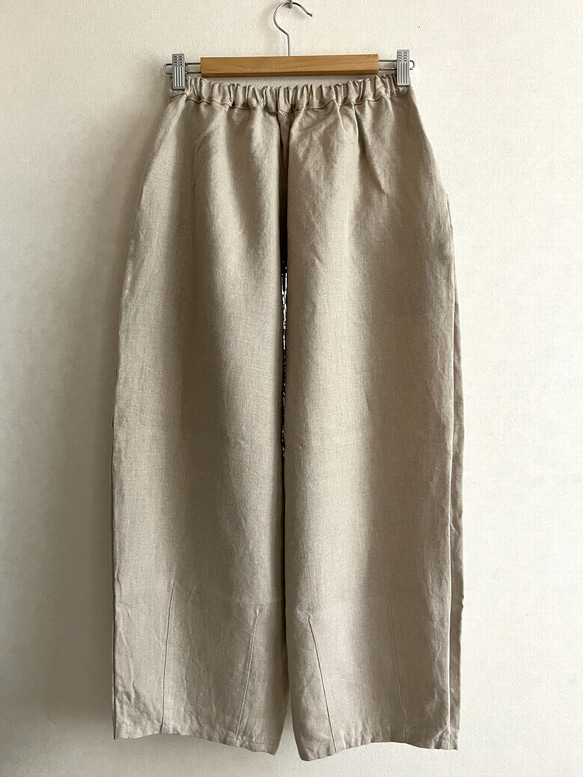 リネン　コクーンパンツ 2枚目の画像