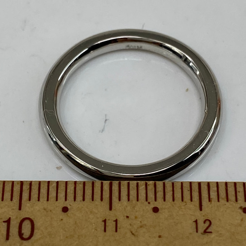 pt900 プラチナリング 内甲丸、外甲丸リング作り 指輪・リング よーだ