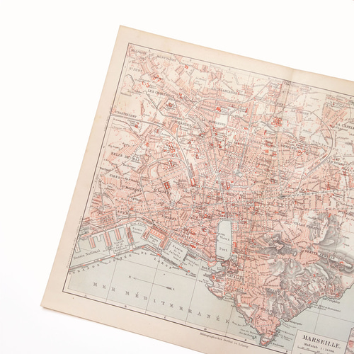 Map of France From 1500s French Paris Ancient Old World