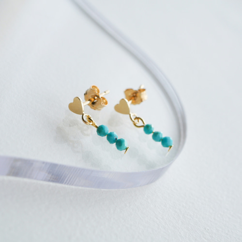 14kgfキングマンターコイズハート・スリーピングビューティー