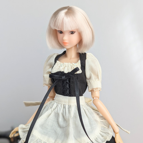 1126【momokoDOLL ワンピース】黒のディアンドル風ワンピース※ その他 
