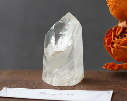 ファントムクォーツ　ヒマラヤ水晶　クリスタルポイント　希少ファントム 高品質+]インド/マニハール産ヒマラヤ水晶ナチュラルポイント