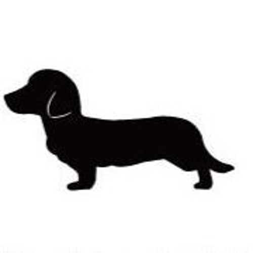 Lune2003様❤ダックスフンド ペン立て 印鑑スタンド♡シルエット型