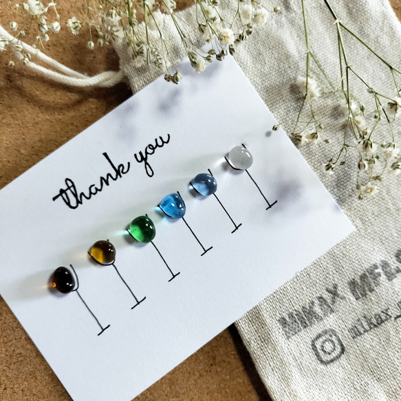 シーグラスアート『 感謝をこめて♡ 』 シーグラスアート☆thank you その他アート MIKAX1108 通販